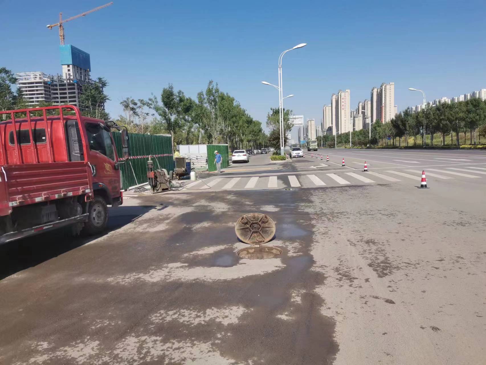 盘山路面地基沉降注浆